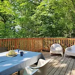Moderne A-Frame Midden In Het Bos, Luxe Vakantiehuis Durbuy 木屋 *