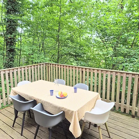 Moderne A-frame Midden In Het Bos, Luxe Alpesi faház *